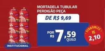 Bahamas Mix Mortadela tubular perdigão peça oferta