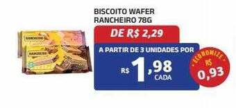 Bahamas Mix Biscoito wafer rancheiro oferta