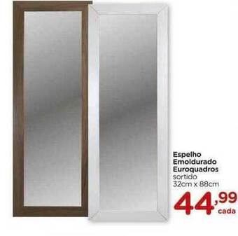 Carrefour Espelho emoldurado euroquadros oferta