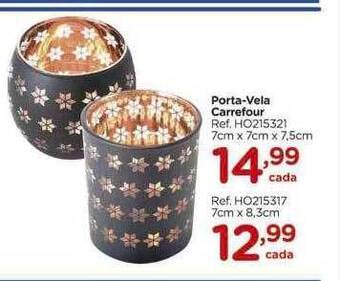 Carrefour Porta-vela carrefour oferta