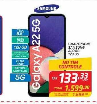 GBarbosa Smartphone samsung a22 5g oferta