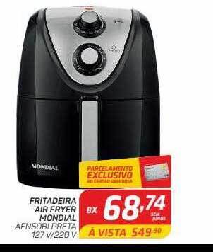 GBarbosa Fritadeira air fryer mondial oferta