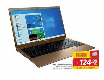 GBarbosa Notebook positivo oferta