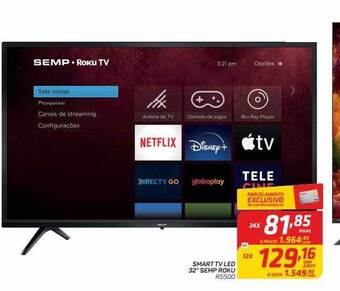 GBarbosa Smart tv led 32 oferta
