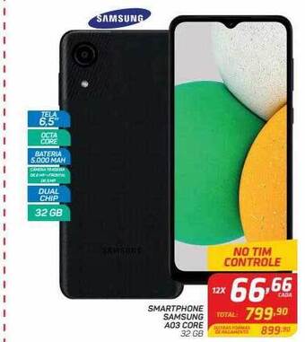 GBarbosa Smartphone samsung ao3 core 32 gb oferta