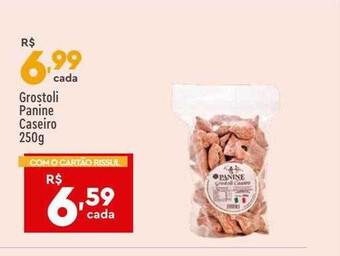 Grostoli panine caseiro