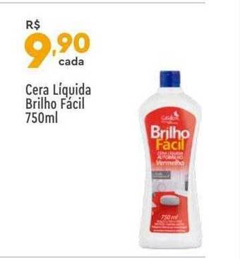 Supper Rissul Cera líquida brilho fácil oferta