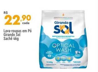Supper Rissul Lava-roupas em pó girando sol oferta
