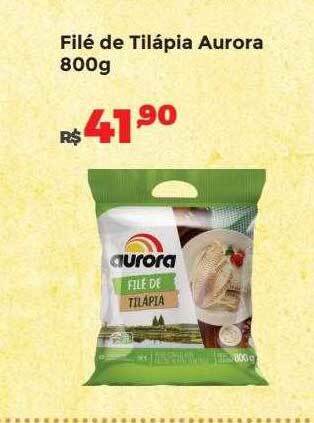 Filé de tilápia aurora