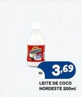 Leite de coco nordeste