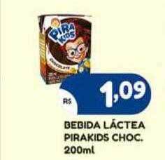 Bramil Supermercados Bebida láctea pirakids choc. oferta