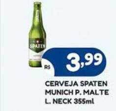 Bramil Supermercados Cerveja spaten munich p. malte l. neck oferta
