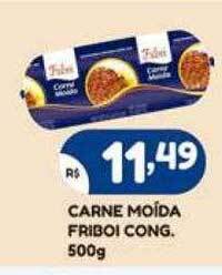 Bramil Supermercados Carne moída friboi cong. oferta