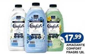 Amaciante comfort fragrs