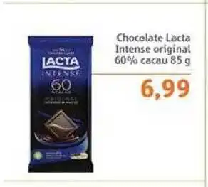 Sonda Chocolate lacta intense original 60% cacau oferta
