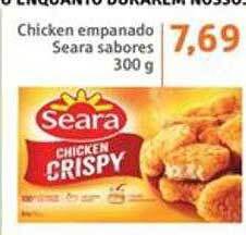 Sonda Chicken empanado seara sabores oferta
