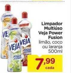 Carrefour Limpador multiúso veja power fusion oferta
