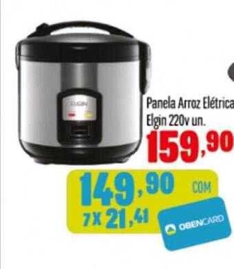 Panela arroz elétrica elgin