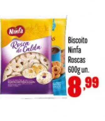 Biscoito ninfa roscas