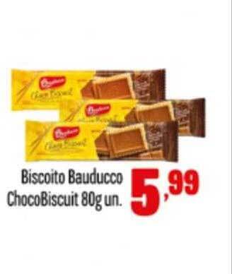 Rede Top Biscoito bauducco chocobiscuit oferta