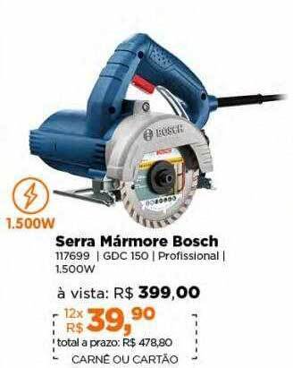 Lojas TaQi Serra mármore bosch oferta