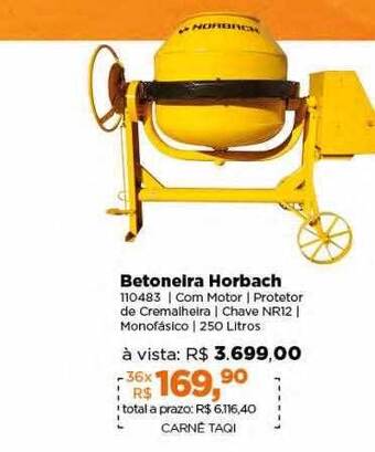 Betoneira horbach