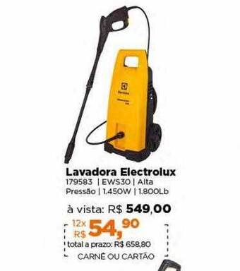 Lojas TaQi Lavadora electrolux oferta