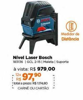 Lojas TaQi Nivel laser bosch oferta