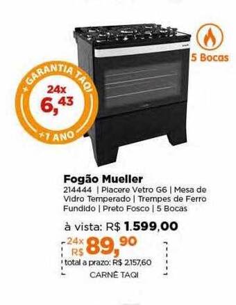 Fogão mueller