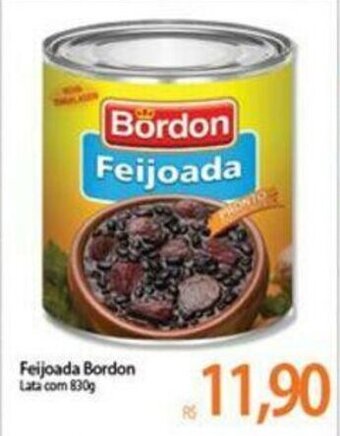 Atacadão Feijoada Bordon 830g oferta