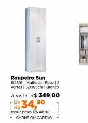 Lojas TaQi Roupeiro sun oferta