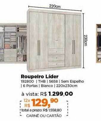 Lojas TaQi Roupeiro líder oferta