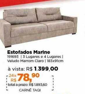 Lojas TaQi Estofado marine oferta