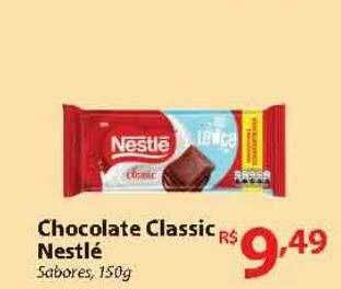 Nacional Chocolate classic nestlé oferta