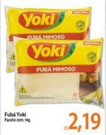 Atacadão Fuba Yoki 1kg oferta