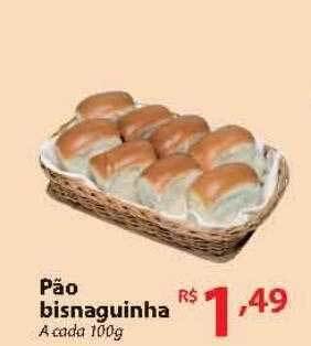 Nacional Pão bisnaguinha oferta