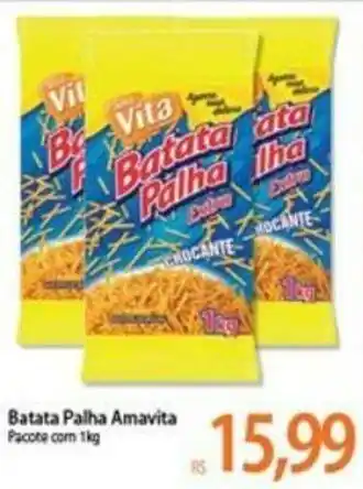 Atacadão Batata Palha Amavita 1kmg oferta