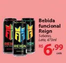 Bebida funcional reign