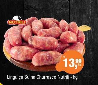 Supermercados Alvorada Linguiça suína churrasco nutrili - kg oferta