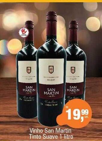 Vinho san martin tinto suave