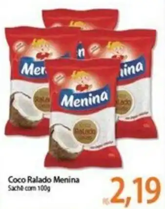 Atacadão Coco Ralado Menina 100g oferta