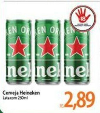 Atacadão Cerveja Heineken 250ml oferta