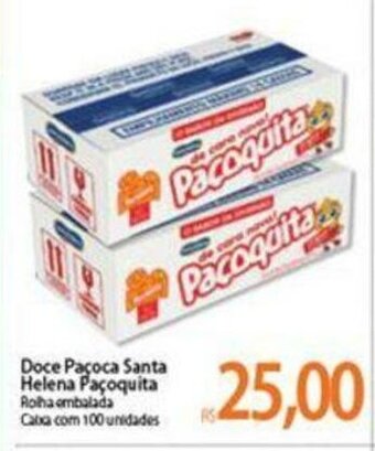Atacadão Doce Pacoca Santa Helena oferta
