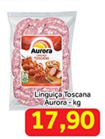Shibata Supermercados Linguica Toscana Aurora 1kg oferta