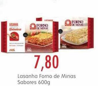 Lasanha forno de minas sabores