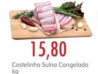 Costelinha suína congelada