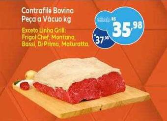 GoodBom Contrafilé bovino peça a vácuo oferta