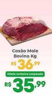 Coocerqui Coxão mole bovino oferta