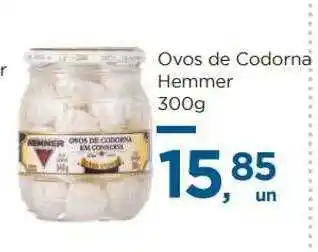 Super São Luiz Ovos de codorna hemmer oferta