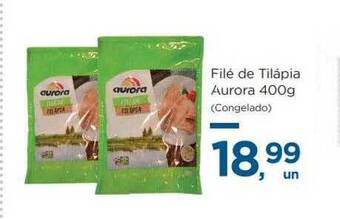 Super São Luiz Filé de tilápia aurora oferta
